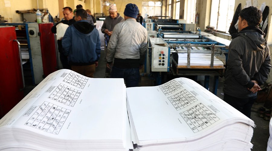 प्रत्यक्षतर्फ २५ जिल्लाका ३० लाख मतपत्र छापिएको छ