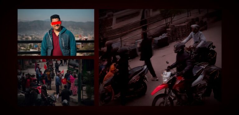 ललितपुरमा एमालेको प्रदर्शनका क्रममा वृद्धमाथि आक्रमणमा संलग्न युवक प्रहरी नियन्त्रणमा