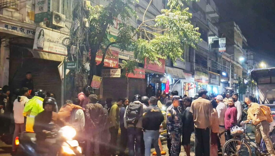 मुख्य बजारमै हत्या: पोखराको सभागृहचोकमा महिलाको हत्या