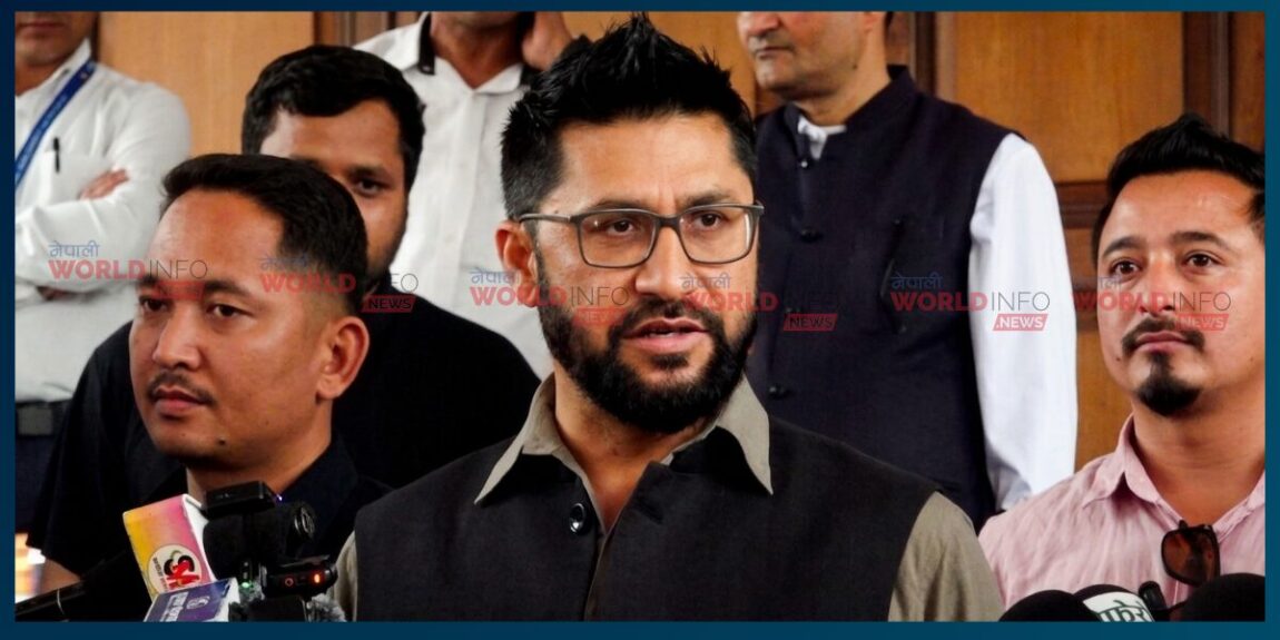 पूर्वगृहमन्त्री सुधन गुरुङमाथि छिट्टै छानबिन सुरु हुन्छ : सभापति रवि लामिछाने