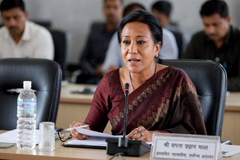 प्रधानन्यायाधीश पद रिक्त भएपछि कामु प्रधानन्यायाधीशमा सपना प्रधान मल्लको इन्ट्री