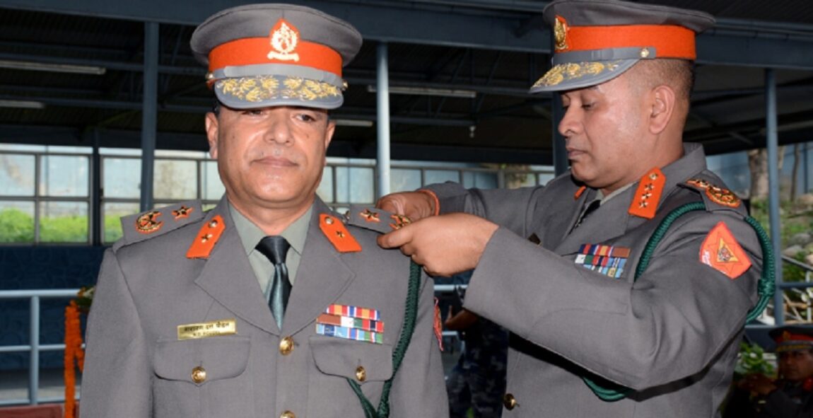 सशस्त्र प्रहरीको आईजीपीमा नारायणदत्त पौडेल नियुक्त